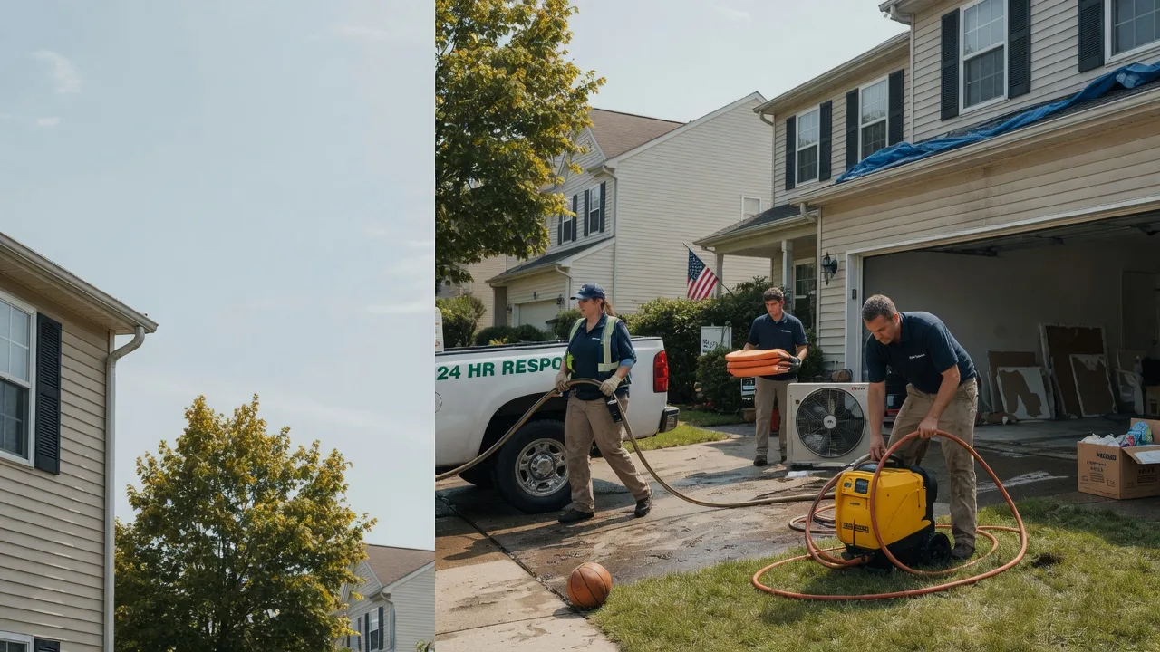 Emergency Water Damage Restoration in Bradshaw, WV near me